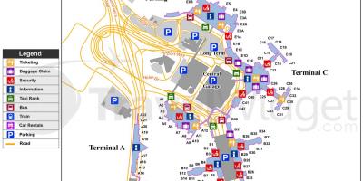 Mapi Bostona aerodrom