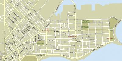 Ulična mapa Bostona