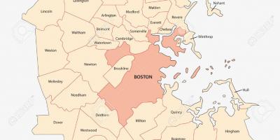 Mapi Bostonu oblast