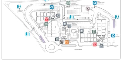 Mapa Natick Tržnom centru