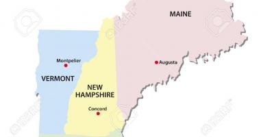 Mapu Nove Engleske država